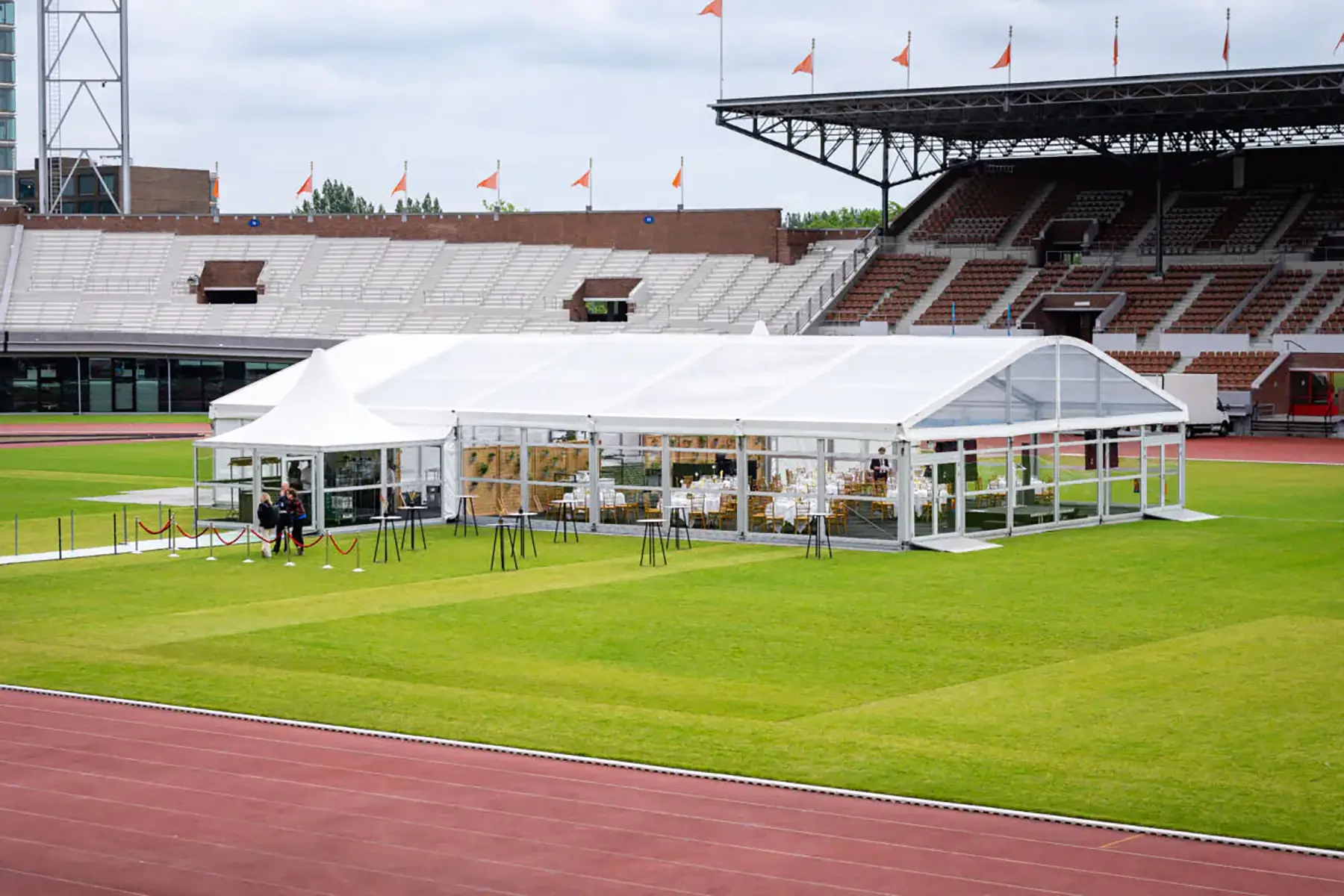 Bedrijfsevenement Olympisch Stadion
