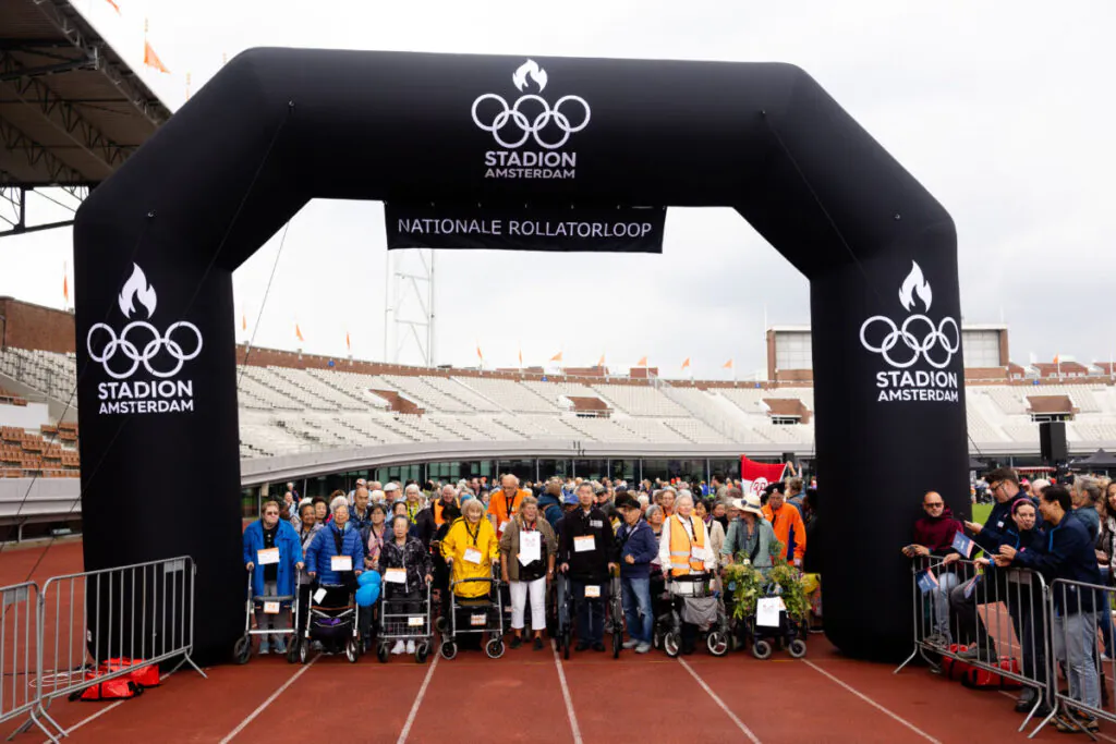 Rollatorloop Olympisch Stadion