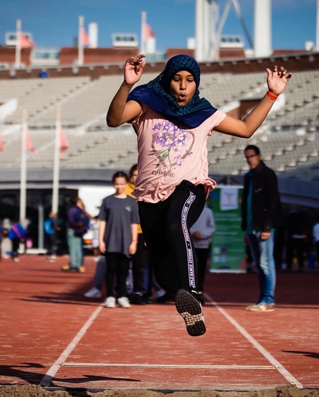 Schoolsport in Olympisch stadion